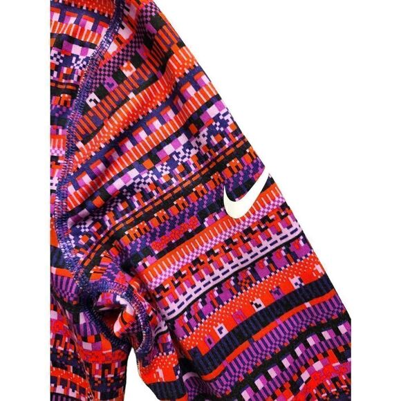 NIKE PRO women 1/4 zip Large Performance lightweight pullover multicolor - Picture 6 of 7